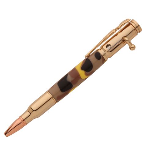 30 Caliber Bolt Action 24kt Gold Bullet Cartridge Pen Kit at Penn State Industries