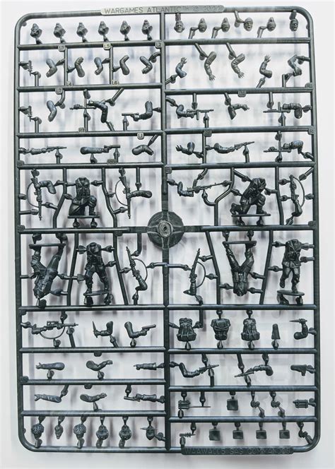 Wargames Atlantic British SAS/Commandos single sprue - Wargames Emporium