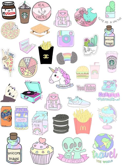 √ Free Tumblr Stickers