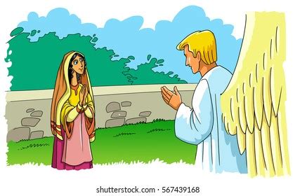 1,182 Mary And Angel Gabriel Images, Stock Photos, and Vectors ...