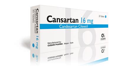 Cansartan 16 mg - Oubari Pharma