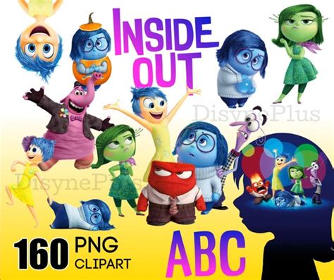 Inside Out Clipart PNG Inside Out Digital Download Printable - Etsy ...