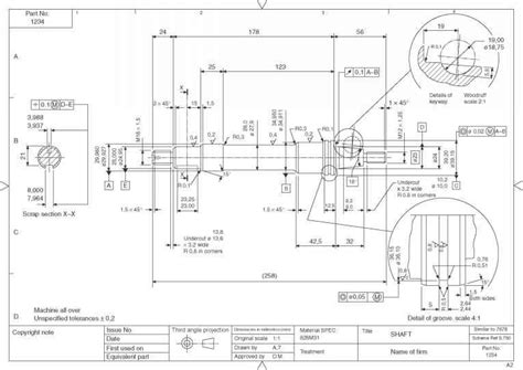 Production drawings - Engineering Drawing - Joshua Nava Arts