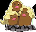 Pokemon 16051 Alolan Dugtrio Pokedex: Evolution, Moves, Location, Stats