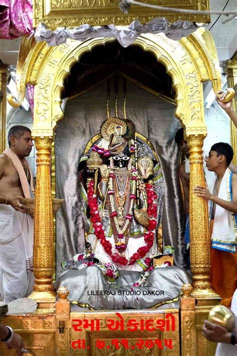 Ranchod Rai Ji Tample in Dakor Gujarat India-Live Darshan