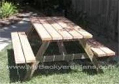 Picnic Table Plans - DIY Projects