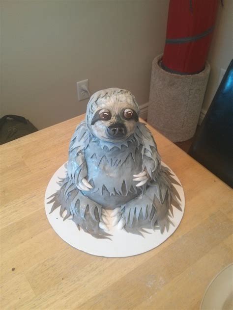 Sloth Cake | Sloth cakes, Sloth, Elaborate cakes