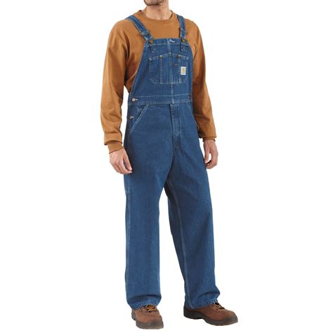 Carhartt Denim Bib Overalls (For Men)