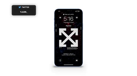 🔥 Free download Wallpaper Off White x Supreme iPhone Pro Max riOSsetups ...
