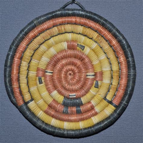 HOPI BASKETRY PLAQUE