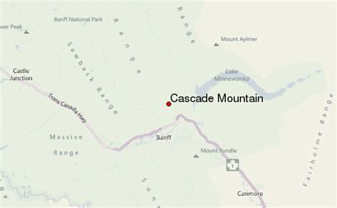 Cascade Range Map