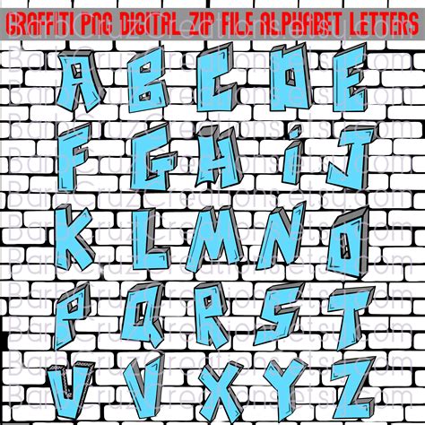 Graffiti Block Letter Font