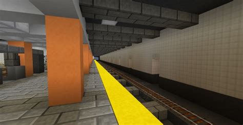 New York City Themed Subway Station Minecraft Map