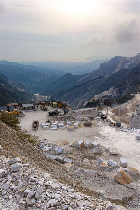 Carrara marble quarry, Italy