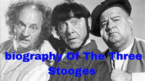 biography of The Three Stooges - YouTube