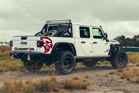 Custom Jeep Gladiator Hellcat With Off-Road Performance Upgrades Is So ...