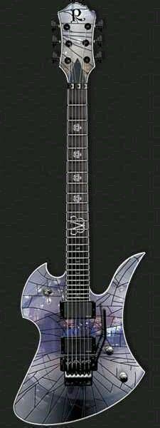 Jake Pitts from Black Veil Brides signature model – the BC Rich Jake Pitts Pro X Mockingbird ...