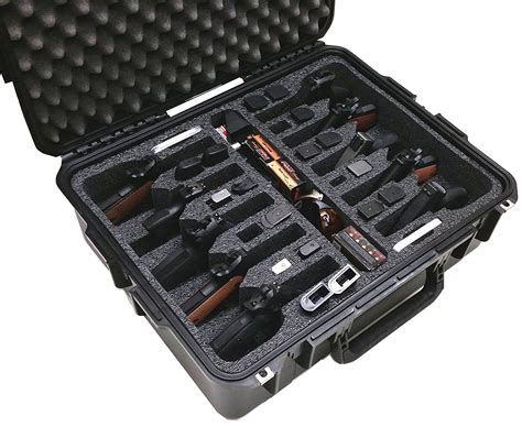 Case Club Waterproof 15 Pistol Case with Silica Gel & Heavy-Duty Foam