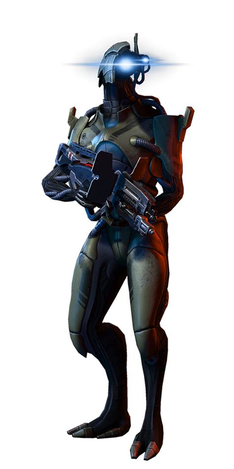 Geth Trooper Soldier - Mass Effect Wiki - Mass Effect, Mass Effect 2, Mass Effect 3 ...