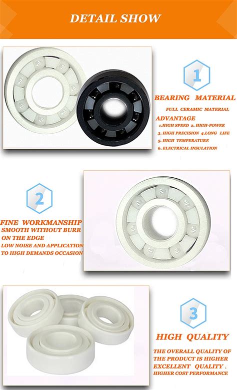 China Full Ceramic Bearings 6001 Bearing Sizes - Buy Ceramic Bearings 6001,Bearing Accessories ...