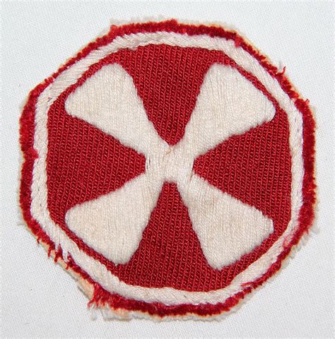 S072. KOREAN WAR THEATER MADE EIGHTH ARMY PATCH - B & B Militaria