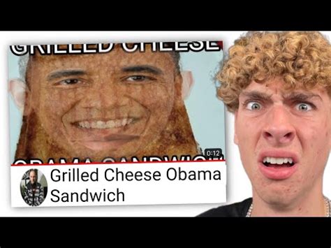 I REGRET watching this YouTube video | Grilled Cheese Obama Sandwich | Know Your Meme