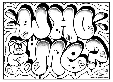 bubble letters graffiti drawings - Clip Art Library