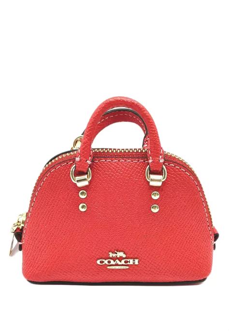 Coach Coach Mini Katy Satchel Bag Charm - Miami Red 2024 | Buy Coach ...