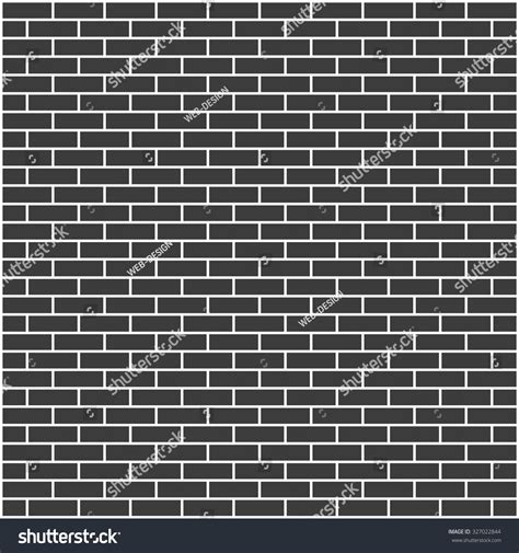 Brick Wall Vector Seamless Texture Stock Vector (Royalty Free) 327022844