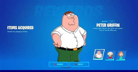 Is Peter Griffin Coming to 'Fortnite'? 'Family Guy' Collab