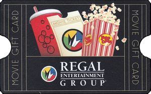 Gift Card: Movie gift card (Regal Cinemas, United States of America ...