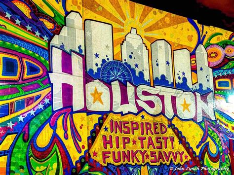 Houston Inspired Graffiti Houston Graffiti Inspired Mural | Etsy