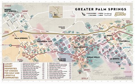 Map Of California Showing Palm Springs | secretmuseum