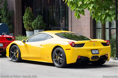 Yellow Ferrari 458 Italia - BenLevy.com