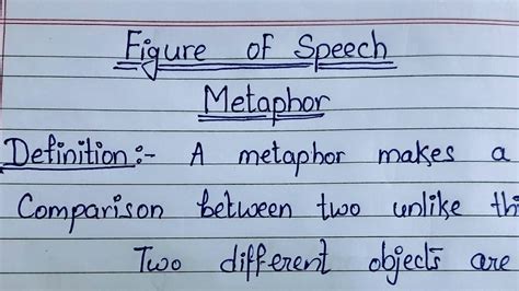 Metaphor Definition And Examples