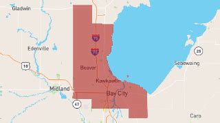 Michigan Bay County - AtlasBig.com