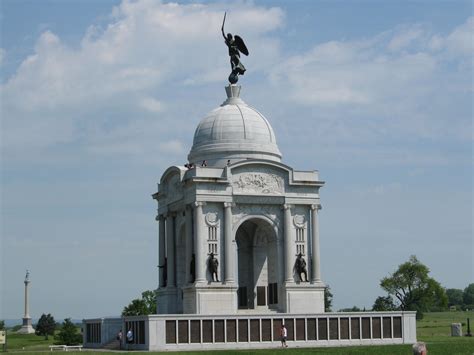 Pennsylvania Memorial Gettysburg National Military Park, Monuments ...