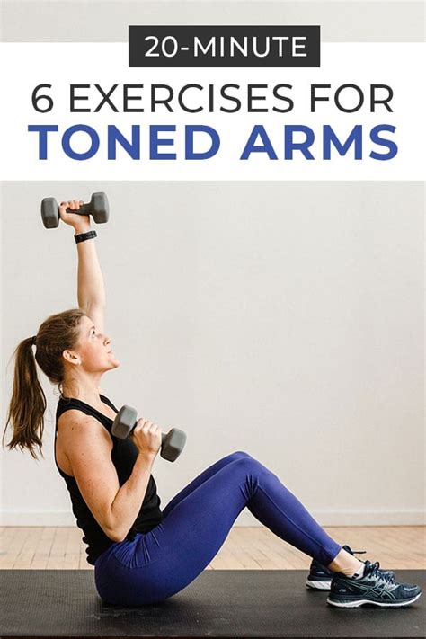 Upper Body Workout | 20-Minute Toned Arms - Nourish, Move, Love