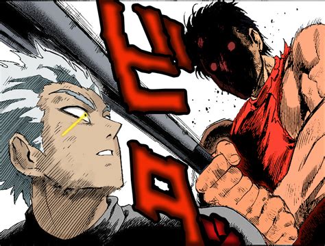 Garou VS Metal Bat Colouring i've just finished! : r/OnePunchMan