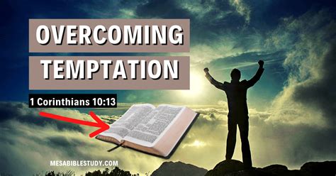 Overcoming Temptation: 2 Powerful Bible Verses to Encourage You - Free ...