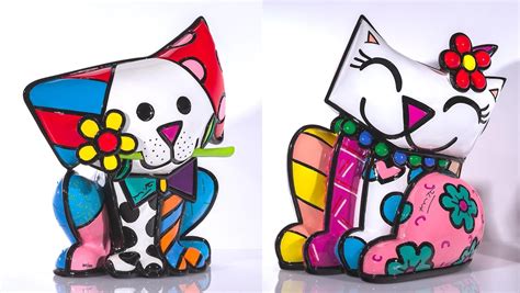 Romero Britto Collection Allows Collectors to Take His Sculptures Home