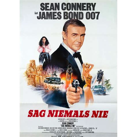 NEVER SAY NEVER AGAIN Movie Poster 23x33 in.