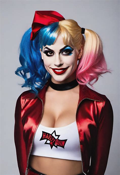 Arleen Sorkin as Harley Quinn by Shrekinator1991 on DeviantArt