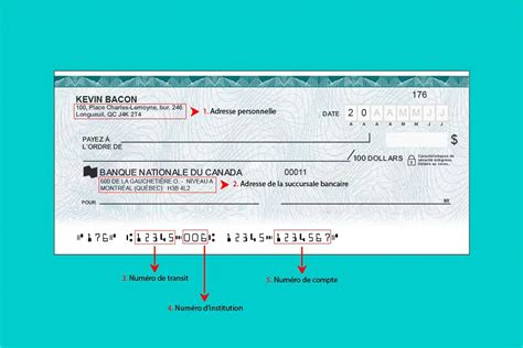 Spécimen de chèque la Banque Nationale: tout ce qu’il faut savoir pour le trouver et le ...