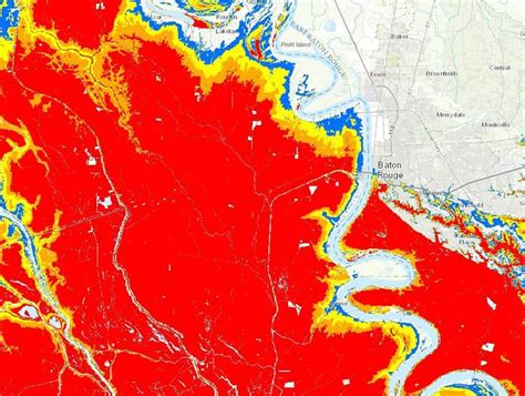 How Baton Rouge-area homes might fare in hurricane's storm surge shown ...