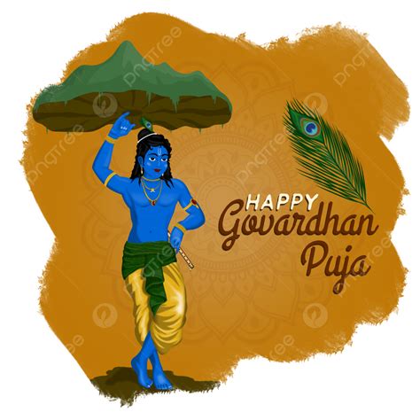 Govardhan Puja PNG , Feliz Govardhan Puja PNG , Nuut, Annakoot Imagem ...