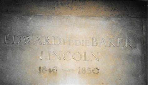 Inside Lincoln's Tomb: Edward "Eddie" Baker Lincoln - Springfield, Illinois | Lincoln, Abraham ...