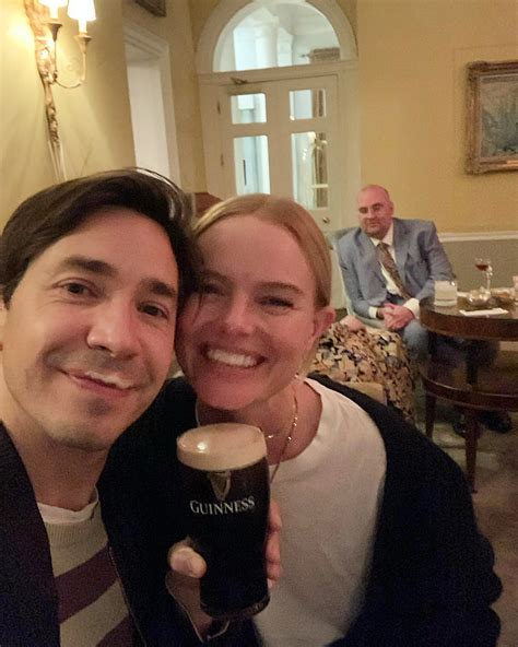 Hollywood couple Justin Long and Kate Bosworth share sweet snaps from secret trip to Ireland ...