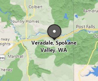 Where is Veradale [Spokane Valley nbhd], Washington? see area map & more