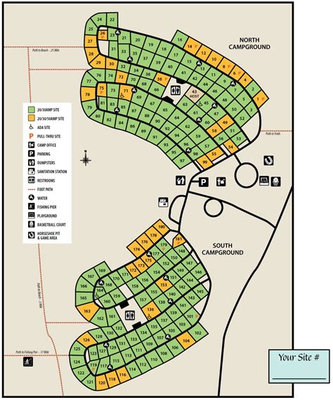 Sleepy Hollow State Park Map - Alecia Lorianna